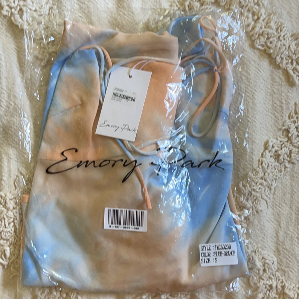 Forever 21 Silky Watercolor Cami Midi Dress - NWT - Picture 8 of 9
